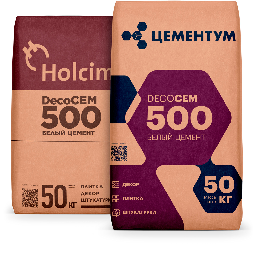 Белый цемент ЦЕМЕНТУМ (DecoCEM 500) — Новости RKS Klinker Симферополе